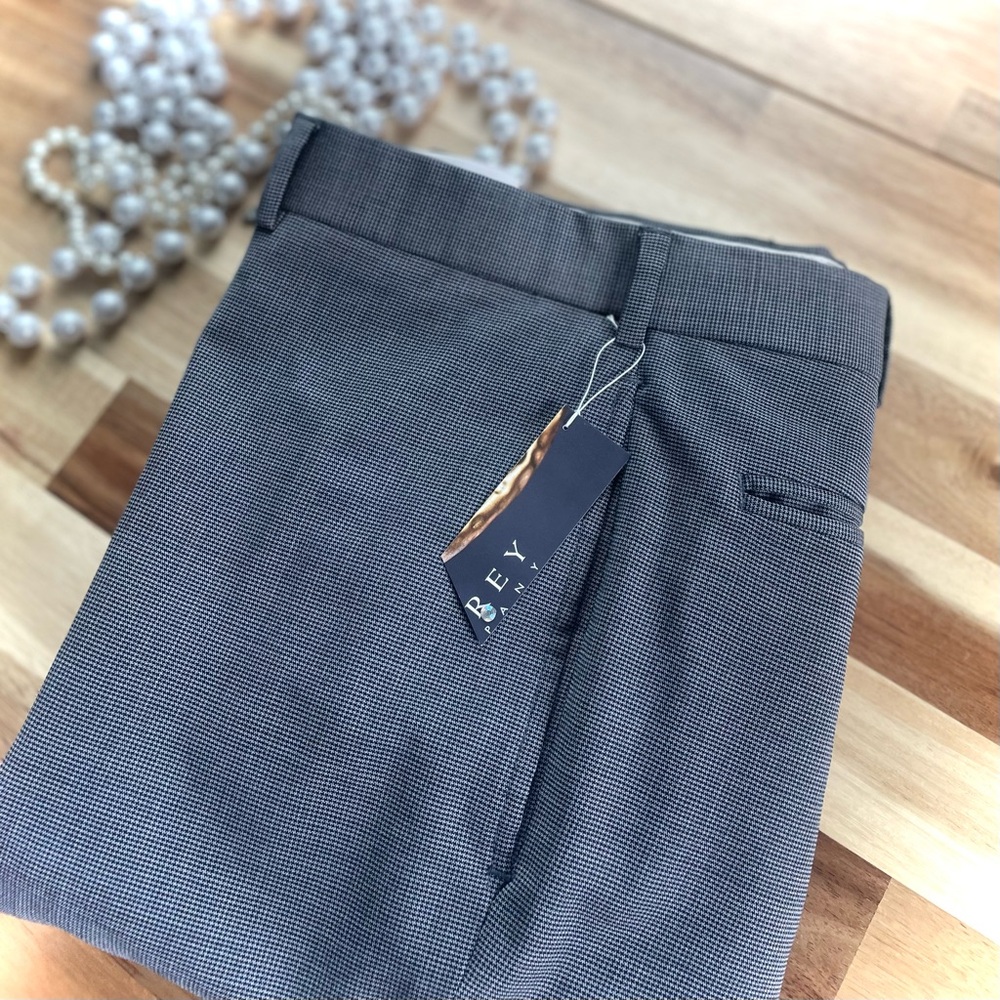BROOKS BROTHERS | W38 / L30 | Explorer Milano Fit Suit Dress Pants Houndstooth
